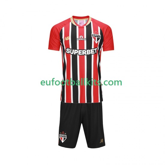 Sao Paulo Away Football Shirts 2025-2026 Kids LS