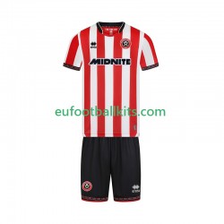 Sheffield United Home Football Shirts 2025-2026 Kids LS