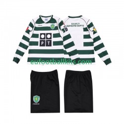 Sporting CP Retro Home Football Shirts 2001 2003 Kids SS
