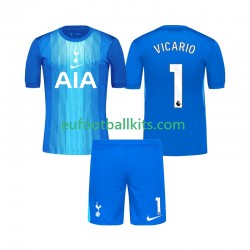 Tottenham Hotspur Goalkeeper Guglielmo Vicario 1 Away Football Shirts 2025-2026 Kids LS