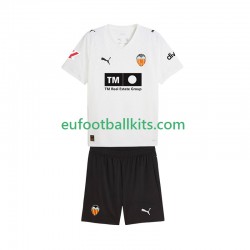 Valencia CF Home Football Shirts 2025-2026 Kids LS
