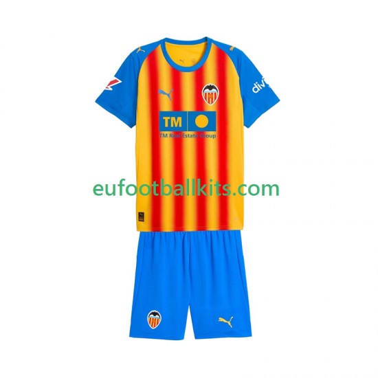 Valencia CF Third Football Shirts 2025-2026 Kids LS