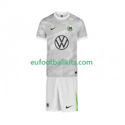 VfL Wolfsburg Away Football Shirts 2025-2026 Kids LS