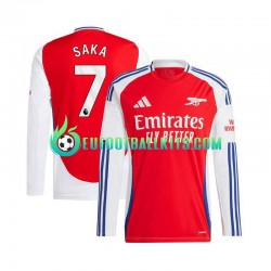 Arsenal Bukayo Saka 7 Redcolor Home Football Shirts 2024-2025 Men SS