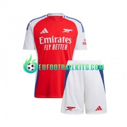 Arsenal Home Football Shirts Redcolor 2024-2025 Kids LS