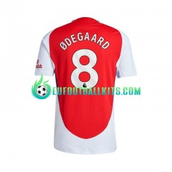 Arsenal Martin Odegaard 8 Redcolor Home Football Shirts 2024-2025 Men LS
