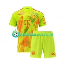 Bayern Munich Goalkeeper Home Football Shirts 2024-2025 Kids LS