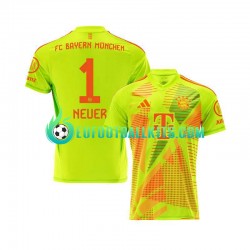 Bayern Munich Goalkeeper Manuel Neuer 1 Home Football Shirts 2024-2025 Men LS