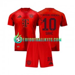 Bayern Munich Leroy Sane 10 Home Football Shirts Redcolor 2024-2025 Kids LS