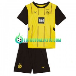 Borussia Dortmund Home Football Shirts 2024-2025 Kids LS