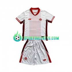Canada Away Football Shirts 2024 Kids LS