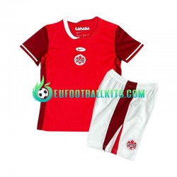Canada Home Football Shirts 2024 Kids LS