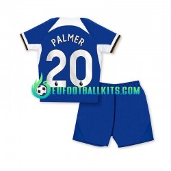 Chelsea Cole Palmer 20 Home Football Shirts Bluecolor 2023-2024 Kids LS