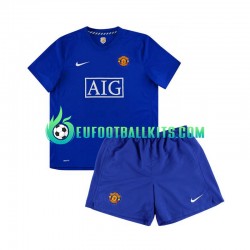 Manchester United Away Football Shirts Retro 2008 Kids LS