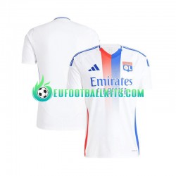 Olympique Lyonnais Whitecolor Home Football Shirts 2024-2025 Men LS
