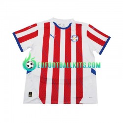 Paraguay Home Football Shirts 2024 Men LS