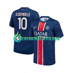 Paris Saint Germain Ousmane Dembele 10 Home Football Shirts 2024-2025 Men LS