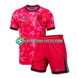 South Korea Home Football Shirts 2024 Kids LS
