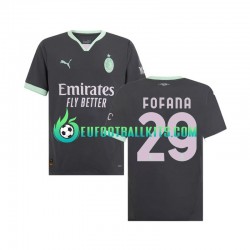 AC Milan Fofana 29 Third Football Shirts 2024-2025 Men LS