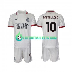 AC Milan Rafael Leao 10 Away Football Shirts 2024-2025 Kids LS