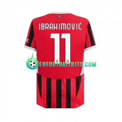 AC Milan ibrahimovic 11 Home Football Shirts 2024-2025 Men LS