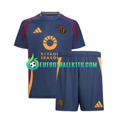 AS Roma Third Football Shirts 2024-2025 Kids LS