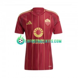 AS Roma Home Football Shirts 2024-2025 Men LS