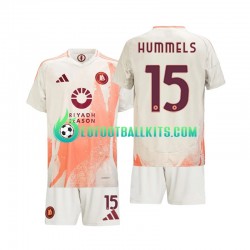 AS Roma Mats Hummels 15 Away Football Shirts 2024-2025 Kids LS