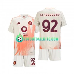 AS Roma Stephan El Shaarawy 92 Away Football Shirts 2024-2025 Kids LS