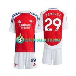 Arsenal Havertz 29 Home Football Shirts 2024-2025 Kids LS