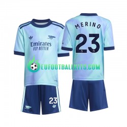 Arsenal Merino 23 Third Football Shirts 2024-2025 Kids LS