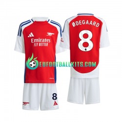 Arsenal Odegaard 8 Home Football Shirts 2024-2025 Kids LS