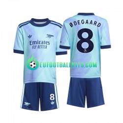 Arsenal Odegaard 8 Third Football Shirts 2024-2025 Kids LS