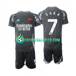 Arsenal Saka 7 Away Football Shirts 2024-2025 Kids LS