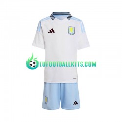 Aston Villa Away Football Shirts 2024-2025 Kids LS