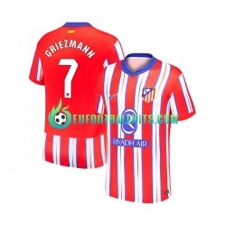 Atletico Madrid Antoine Griezmann 7 Home Football Shirts 2024-2025 Men LS