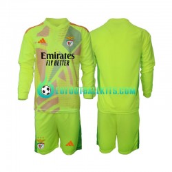 Benfica Goalkeeper Home Football Shirts 2024-2025 Kids SS
