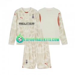 Borussia Monchengladbach Goalkeeper Home Football Shirts 2024-2025 Kids SS