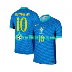 Brazil Neymar JR 10 Away Football Shirts 2024 Men LS