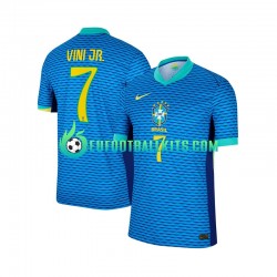 Brazil Vinicius Junior 7 Away Football Shirts 2024 Men LS