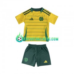 Celtic Away Football Shirts 2024-2025 Kids LS