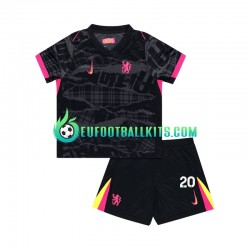 Chelsea Cole Palmer 20 Third Football Shirts 2024-2025 Kids LS
