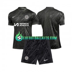 Chelsea Goalkeeper Away Football Shirts 2024-2025 Kids LS