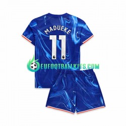 Chelsea Noni Madueke 11 Home Football Shirts 2024-2025 Kids LS