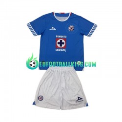 Cruz Azul Home Football Shirts 2024-2025 Kids LS