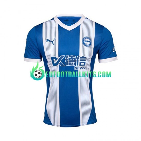 Deportivo Alaves Home Football Shirts 2024-2025 Men LS