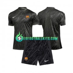 FC Barcelona Goalkeeper Third Football Shirts 2024-2025 Kids LS