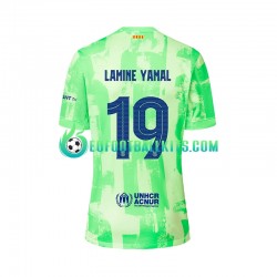 FC Barcelona LAMINE YAMAL 19 UCL Font Third Football Shirts 2024-2025 Men LS