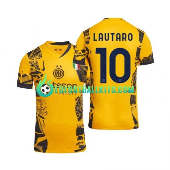Inter Milan Lautaro 10 Third Football Shirts 2024-2025 Men LS