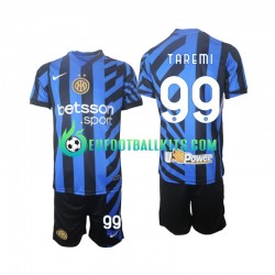 Inter Milan Mehdi Taremi 99 Home Football Shirts 2024-2025 Kids LS